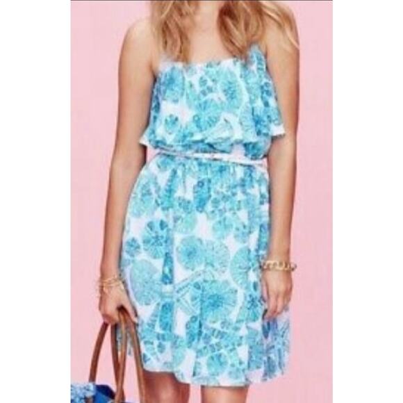 Lilly Pulitzer For Target Sz M SEA URCHIN FOR YOU Dress - Picture 5 of 8